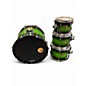 Used Pearl 4 Piece SESSION CUSTOM GREEN FADE Drum Kit thumbnail
