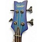 Used Schecter Guitar Research Stiletto Studio 4 Strings blue Electric Bass Guitar