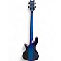 Used Schecter Guitar Research Stiletto Studio 4 Strings blue Electric Bass Guitar
