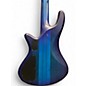 Used Schecter Guitar Research Stiletto Studio 4 Strings blue Electric Bass Guitar