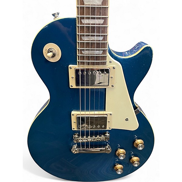 Used Epiphone LES PAUL STANDARD 1960'S BLUE SPARKLE Solid Body Electric Guitar
