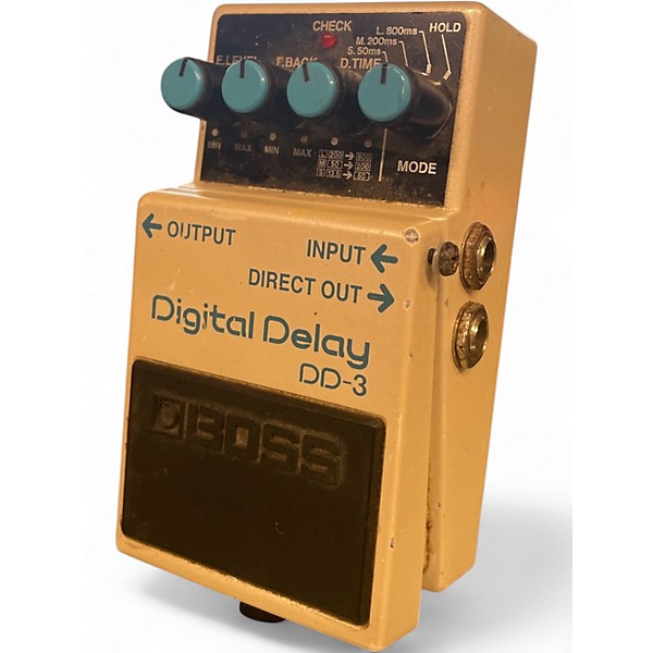 Used BOSS DD3 Digital Delay Effect Pedal