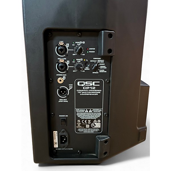 Used QSC CP12 Powered Speaker