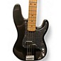 Used Fender Player Precision Bass Black Electric Bass Guitar