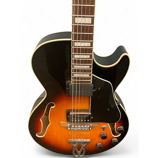 Used Ibanez AG75 Artcore SUNBURST Hollow Body Electric Guitar