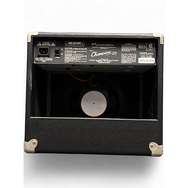 Used Fender Champion 20 Guitar Combo Amp