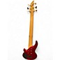 Used Cort Curbow 6 String Bass Red Electric Bass Guitar