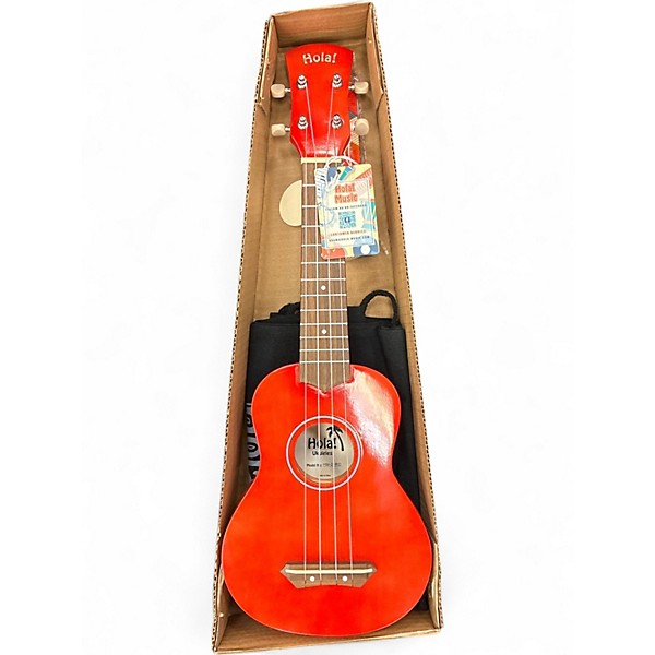 Used Hola! HM 21 UKELELE BUNDLE Red Ukulele