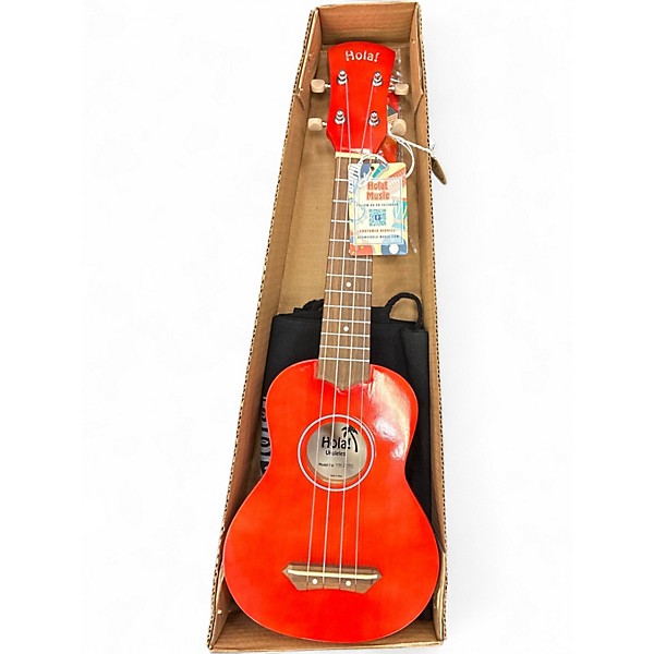 Used Hola! HM 21 UKELELE BUNDLE red Ukulele