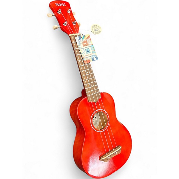 Used Hola! HM 21 UKELELE BUNDLE red Ukulele