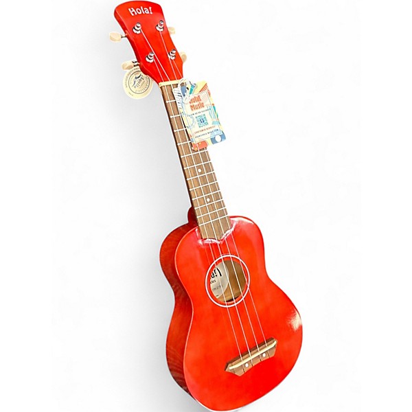 Used Hola! HM 21 UKELELE BUNDLE red Ukulele