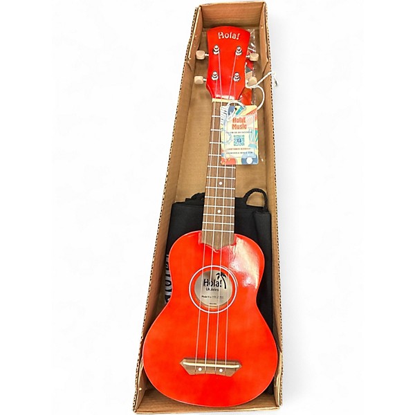 Used Hola! HM 21 UKELELE BUNDLE red Ukulele