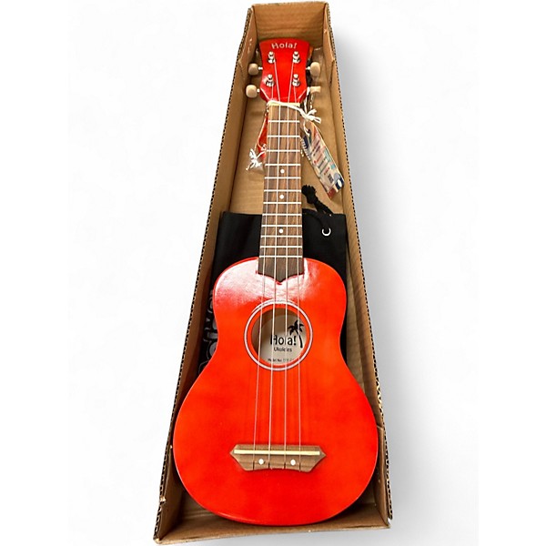 Used Hola! HM 21 UKELELE BUNDLE red Ukulele