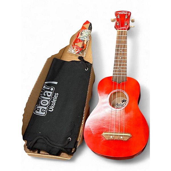 Used Hola! HM 21 UKELELE BUNDLE red Ukulele