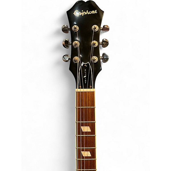 Used 2001 Epiphone Elitist 1965 Casino Vintage Sunburst Hollow Body Electric Guitar