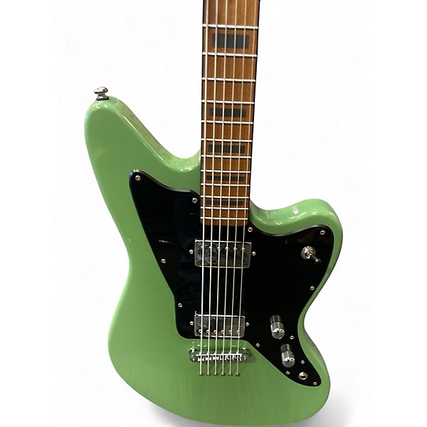 Used G4m SubZero 638 Baritone Green Baritone Guitars