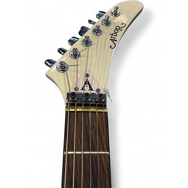 Used Arbor explorer white Solid Body Electric Guitar