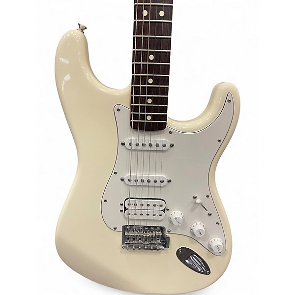 Used Fender 60th Anniversary Stratocaster Olympic White Solid Body Electric Guitar