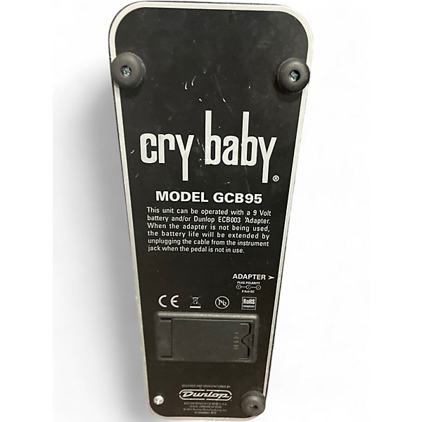 Used Dunlop GCB95TB Wah Effect Pedal