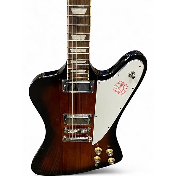 Used Epiphne FIREBIRD Vintage Sunburst Solid Body Electric Guitar