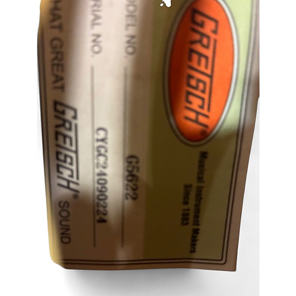 Used Gretsch Guitars G5622 Electromatic Center Block Double Cut Bigsby Walnut Hollow Body Electric Guitar