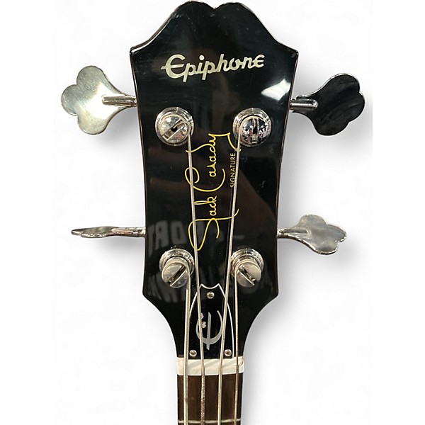 Used Epiphone Jack Casady Signature Blue Electric Bass Guitar