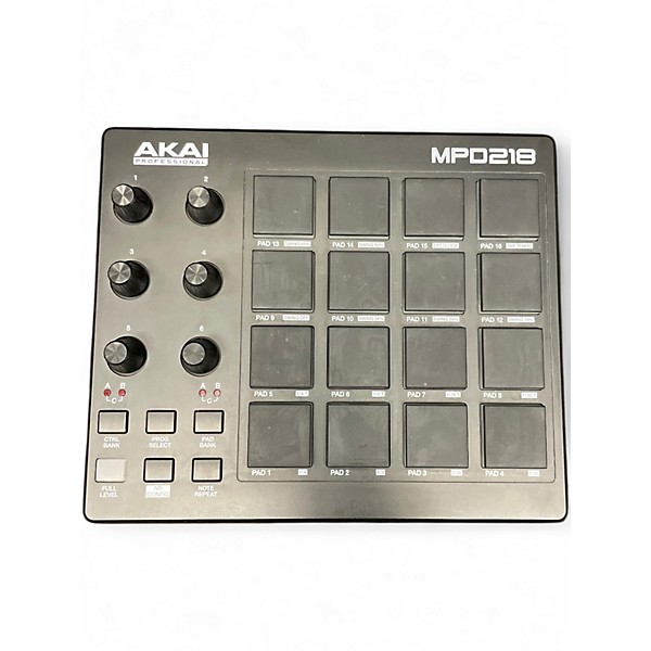 Used Akai Professional MPD218 MIDI Controller