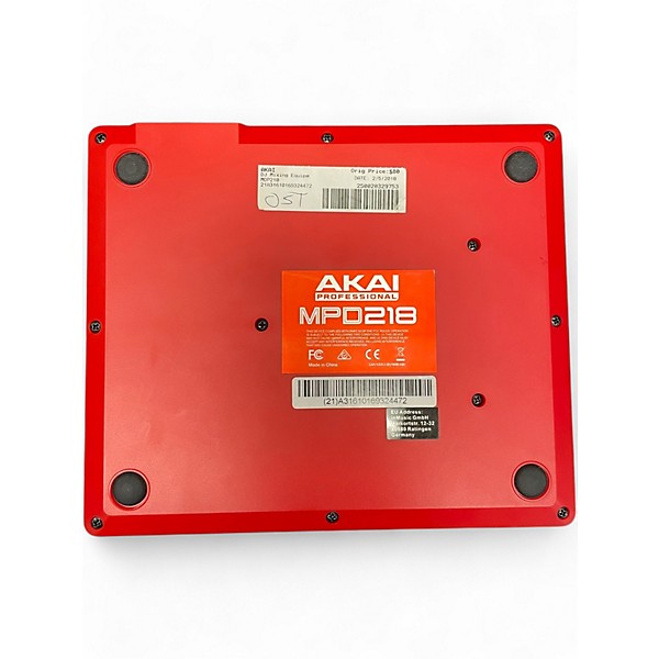 Used Akai Professional MPD218 MIDI Controller