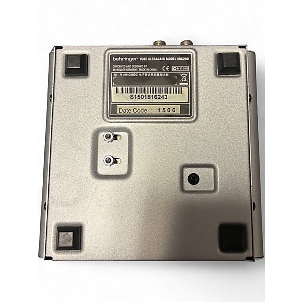 Used Behringer tube ultragain mic200 Effect Processor