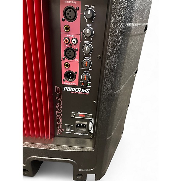 Used Rockville RPG-15 PAIR Powered Speaker