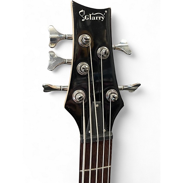 Used Glarry GIB Natural Electric Bass Guitar