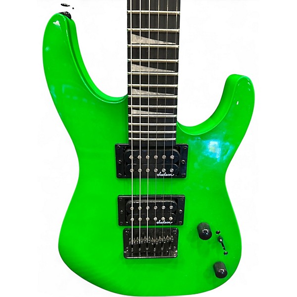 Used Jackson DINKY MINION GREEN Solid Body Electric Guitar