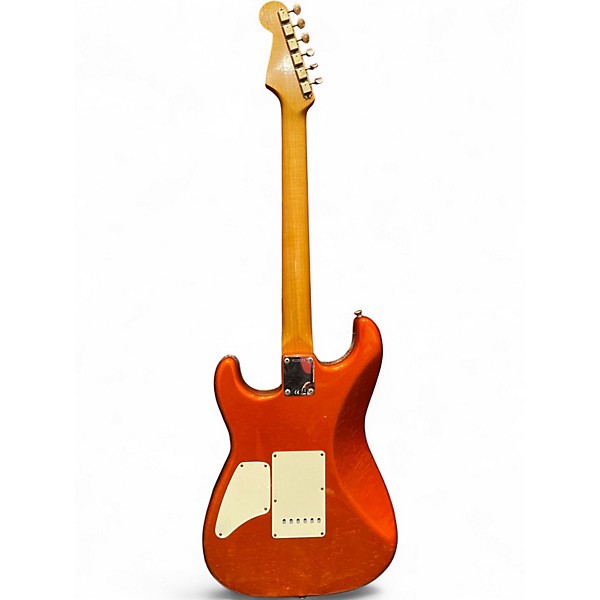 Used 2022 Fender GC Strat HST Journeyman Tangerine Metallic Solid Body Electric Guitar