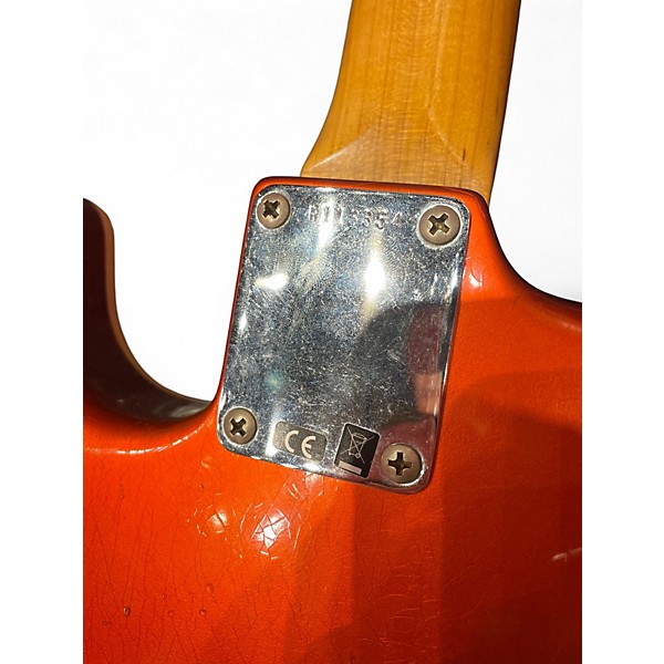 Used 2022 Fender GC Strat HST Journeyman Tangerine Metallic Solid Body Electric Guitar