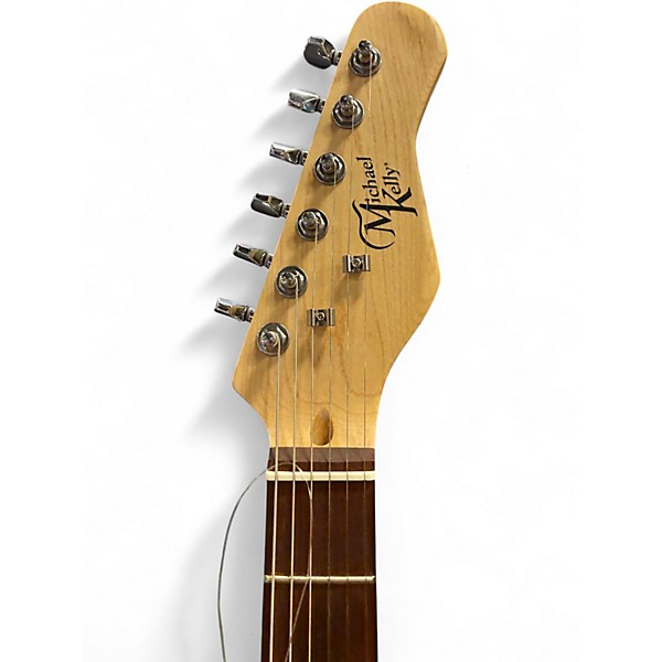 Used Michael Kelly 59 THINLINE Natural Hollow Body Electric Guitar