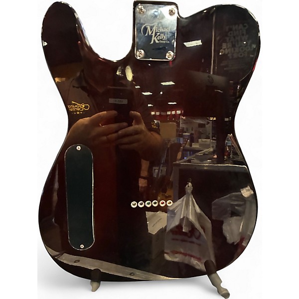 Used Michael Kelly 59 THINLINE Natural Hollow Body Electric Guitar