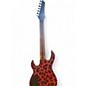 Used Kiesel Kyber Blood Red Black Crackle Finish Solid Body Electric Guitar