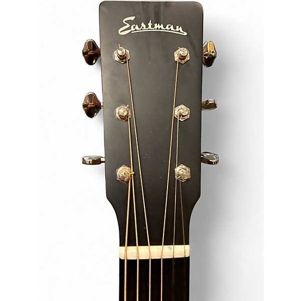Used Eastman E1 OM DLX Natural Acoustic Electric Guitar