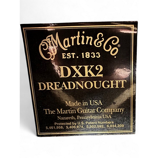 Used Martin DXK2 Mahogany Acoustic Guitar