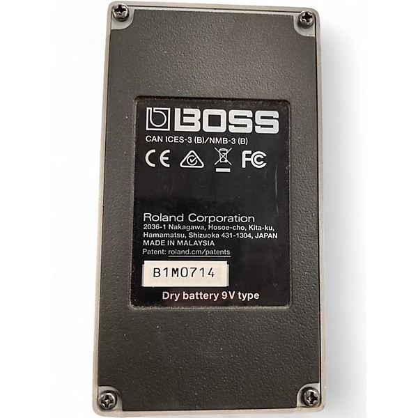 Used BOSS dd-3t Effect Pedal