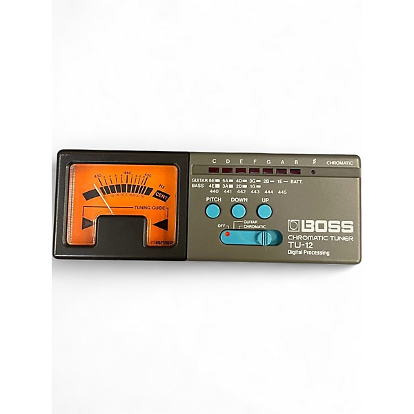 Used BOSS TU12 Chromatic Tuner