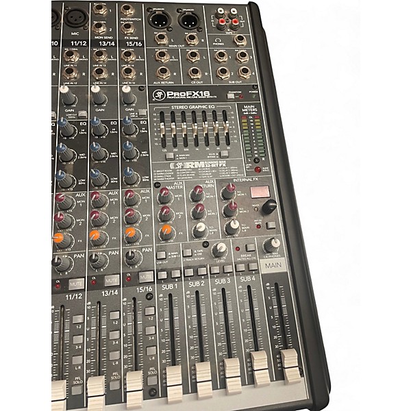 Used Mackie PROFX16 Unpowered Mixer