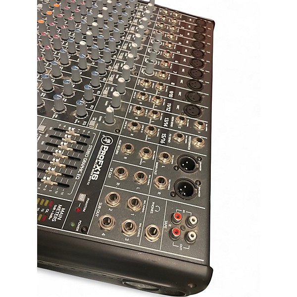 Used Mackie PROFX16 Unpowered Mixer