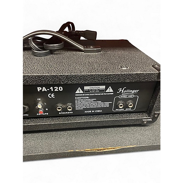Used Hollinger PA120 Powered Mixer