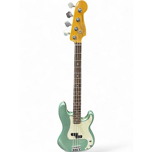 Used Fender American Professional II Precision Bass Seafoam Green Electric Bass Guitar