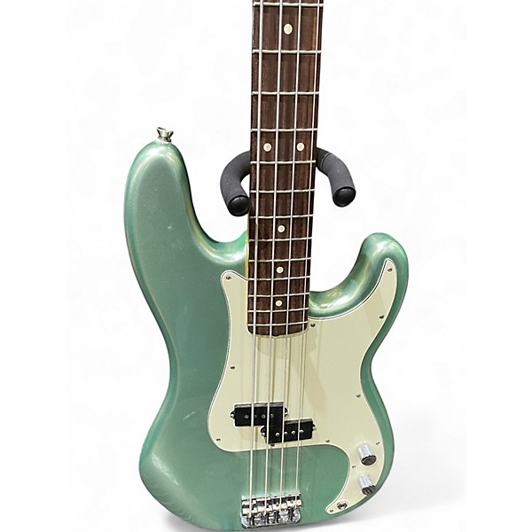 Used Fender American Professional II Precision Bass Seafoam Green Electric Bass Guitar