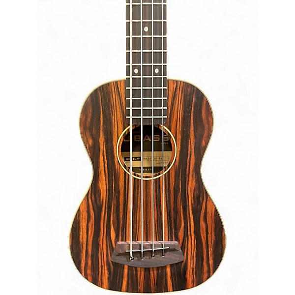 Used Kala Exotic Mahogany U-Bass Ebony Acoustic Bass Guitar