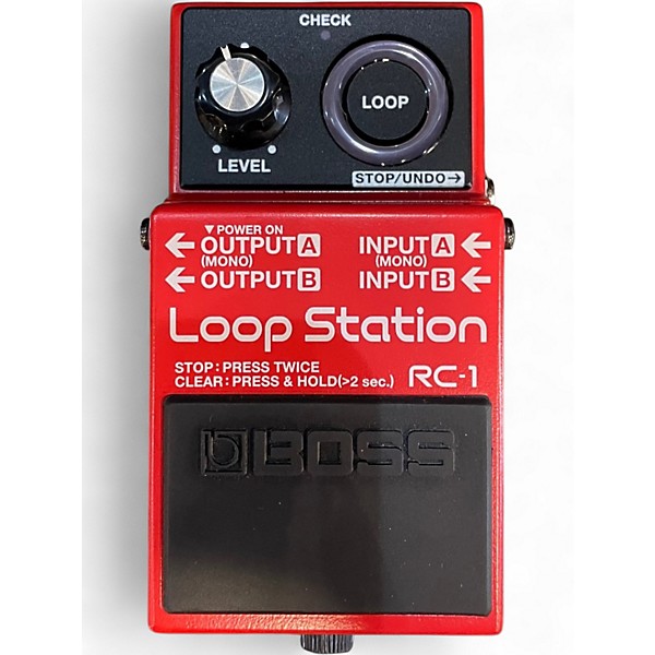 Used BOSS RC1 Loop Station Pedal