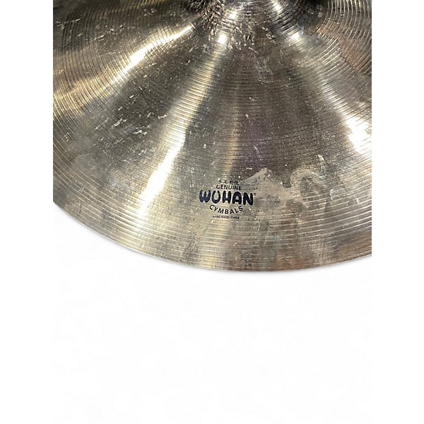 Used Wuhan Cymbals & Gongs 20in MEDIUM THIN CRASH RIDE Cymbal