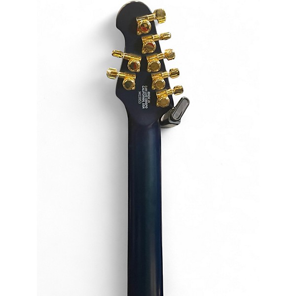 Used Ernie Ball Music Man John Petrucci Majesty 7 Blue Solid Body Electric Guitar